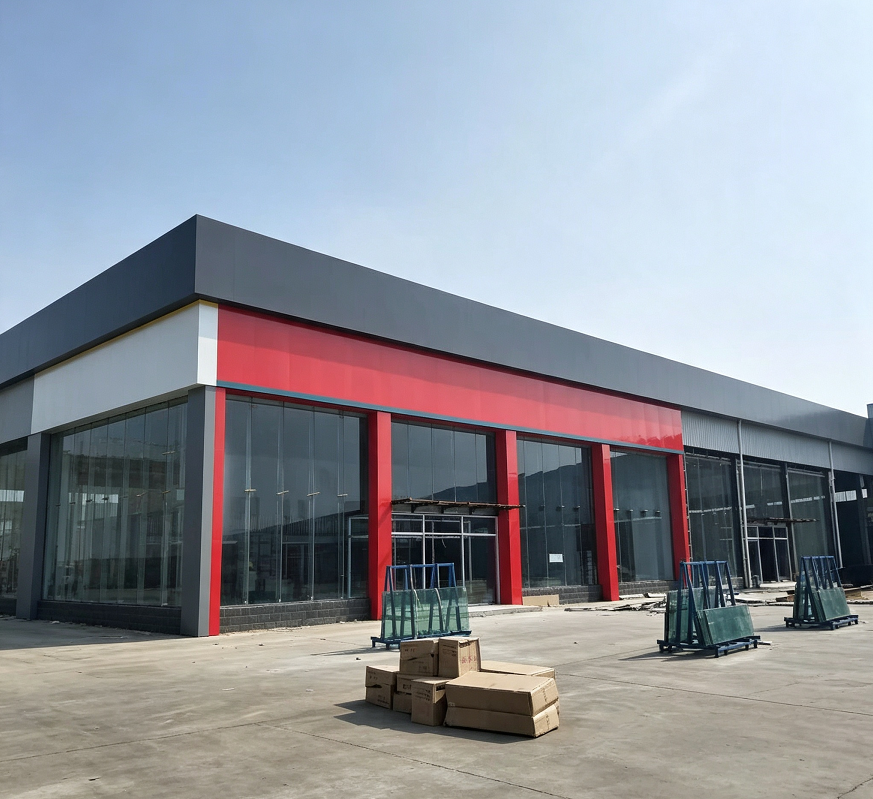 Jakarta Commercial Auto Showroom Exterior Decoration