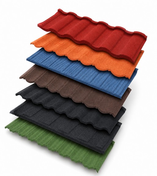 Stone-Coated Metal Roof Tile
