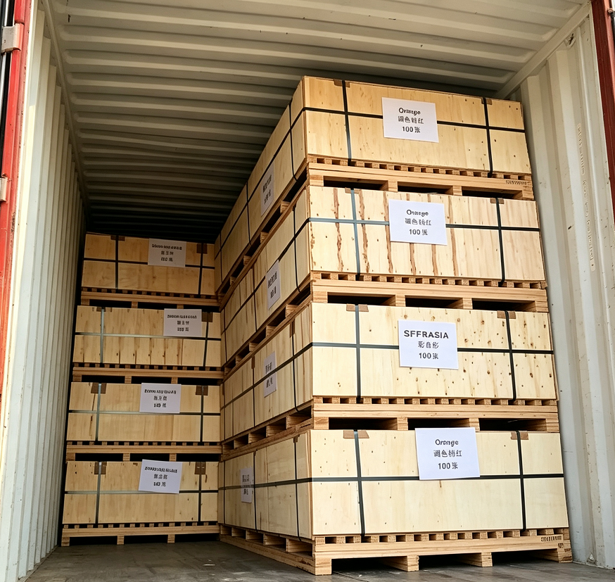 Container interior packing