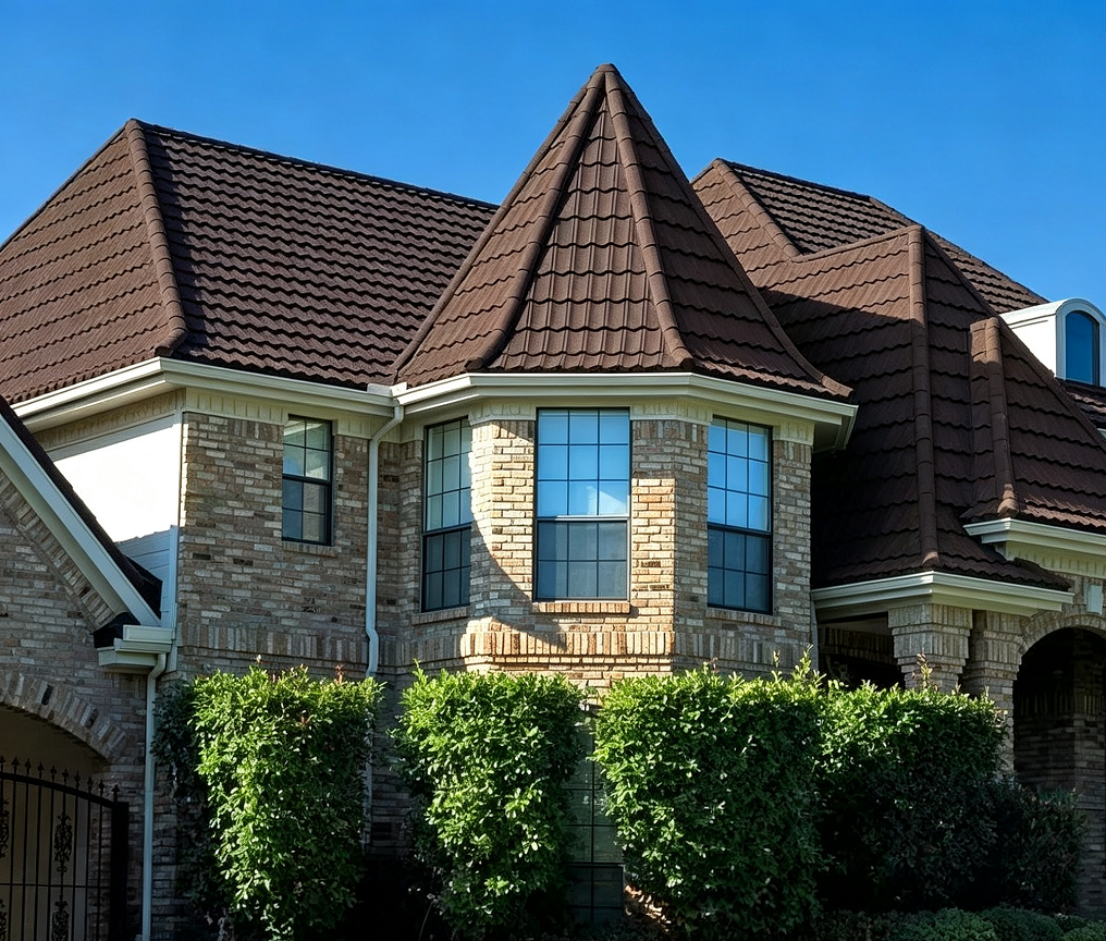 European-Style Vintage Villa Roof